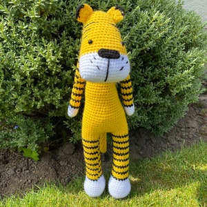 Tiger toy, crochet tiger image 10