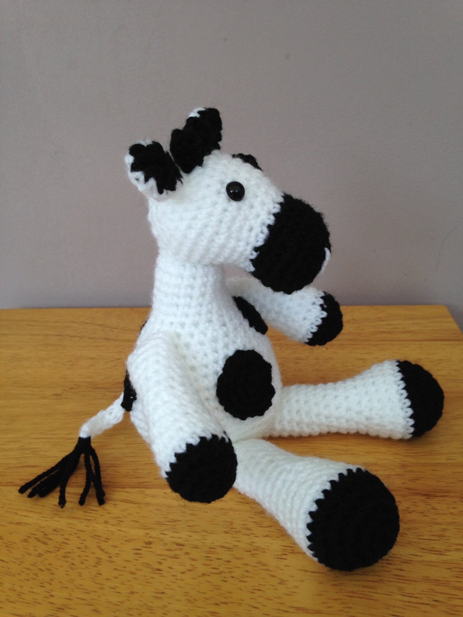 Handmade Crochet Cow Toy main image 0