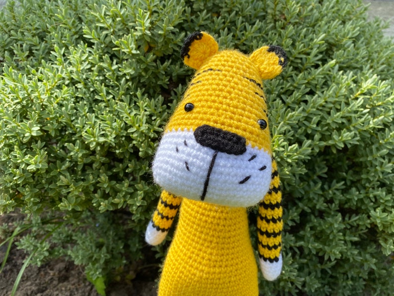 Tiger toy, crochet tiger image 9