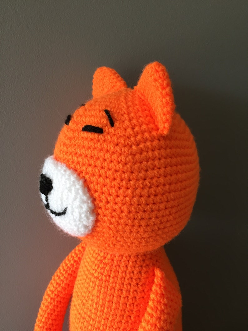 Crochet cat doll, amigurumi cat image 3