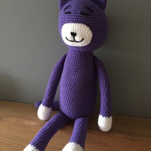 Crochet cat doll, amigurumi cat image 2