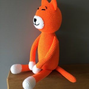 Crochet cat doll, amigurumi cat image 2