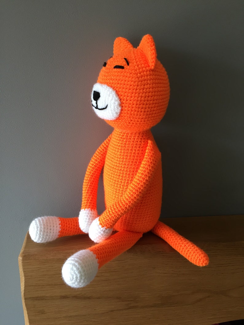 Crochet cat doll, amigurumi cat image 2