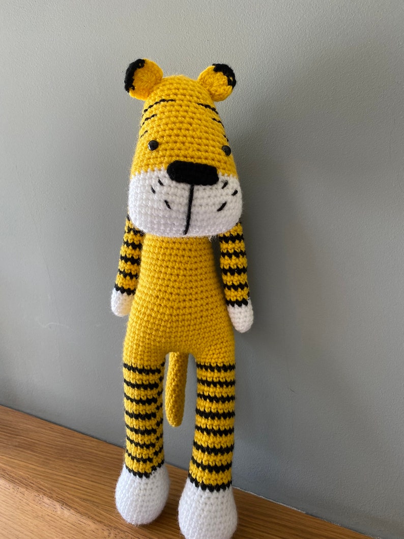 Tiger toy, crochet tiger image 4