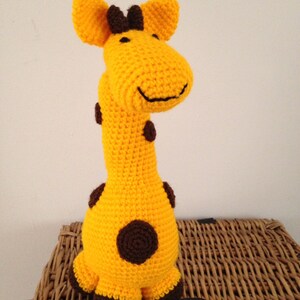 Handmade spotty crochet giraffe image 6