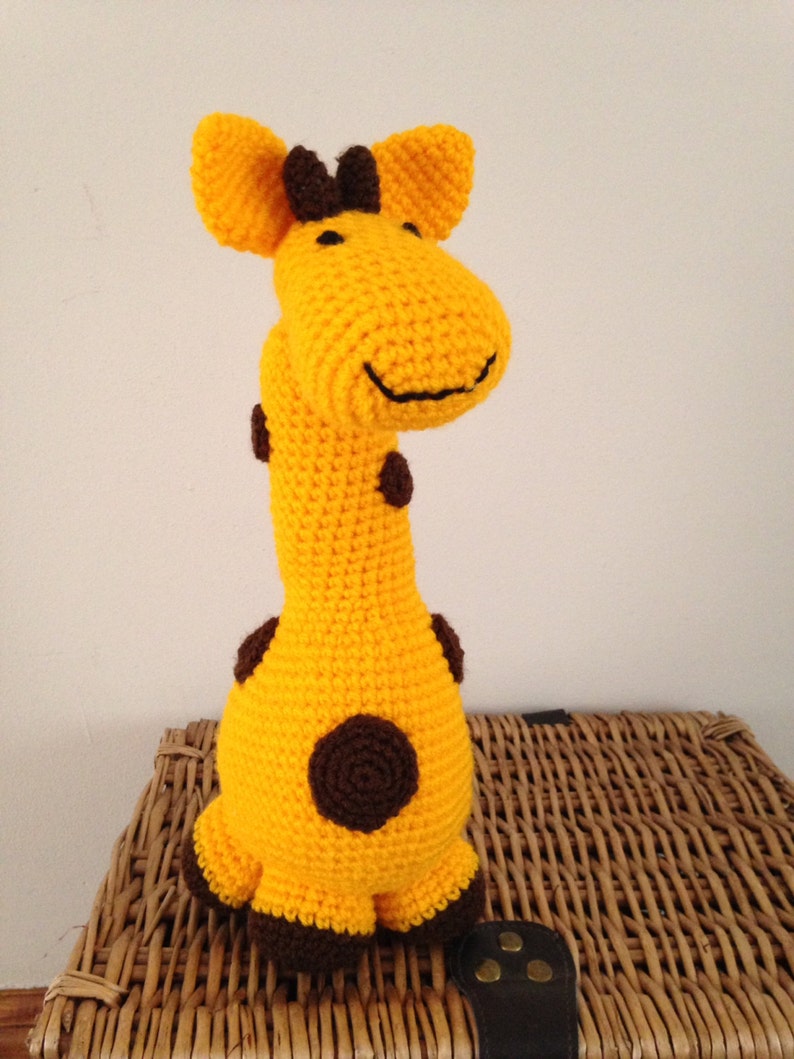 Handmade spotty crochet giraffe image 6