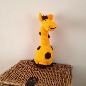 Handmade spotty crochet giraffe image 3