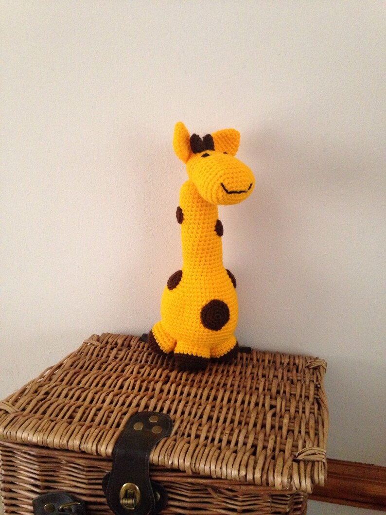 Handmade spotty crochet giraffe image 3