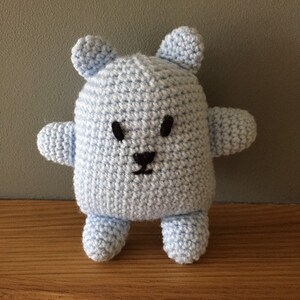 Handmade bear, crochet bear, pram toy image 4