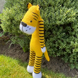 Tiger toy, crochet tiger image 8