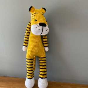 Tiger toy, crochet tiger image 1