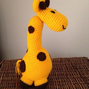 Handmade spotty crochet giraffe image 5