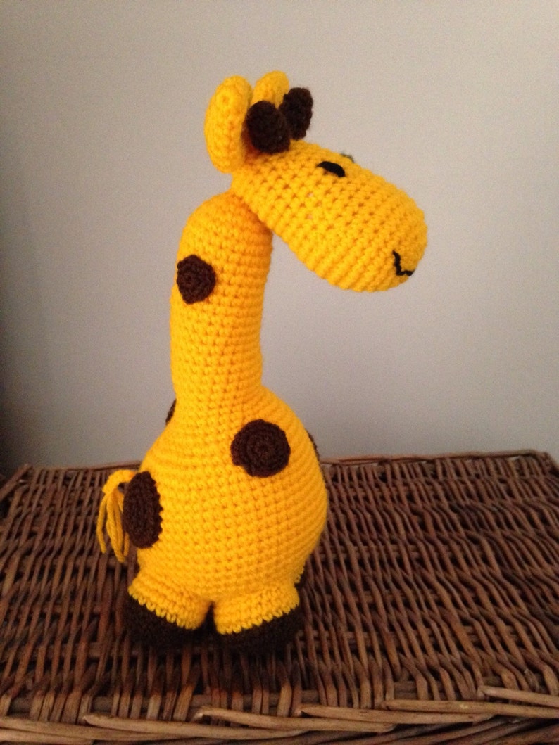 Handmade spotty crochet giraffe image 5