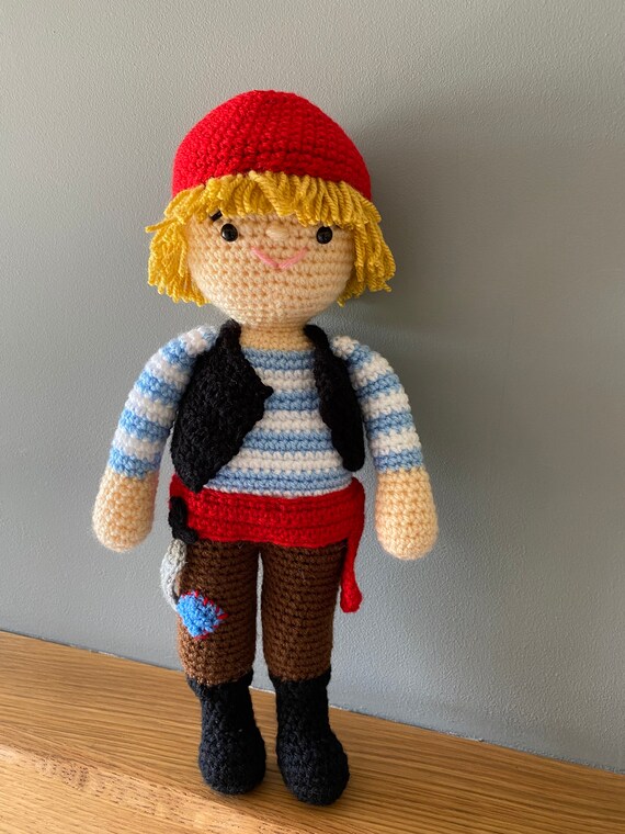 Pirate rag sales doll