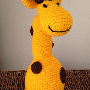 Handmade spotty crochet giraffe image 4