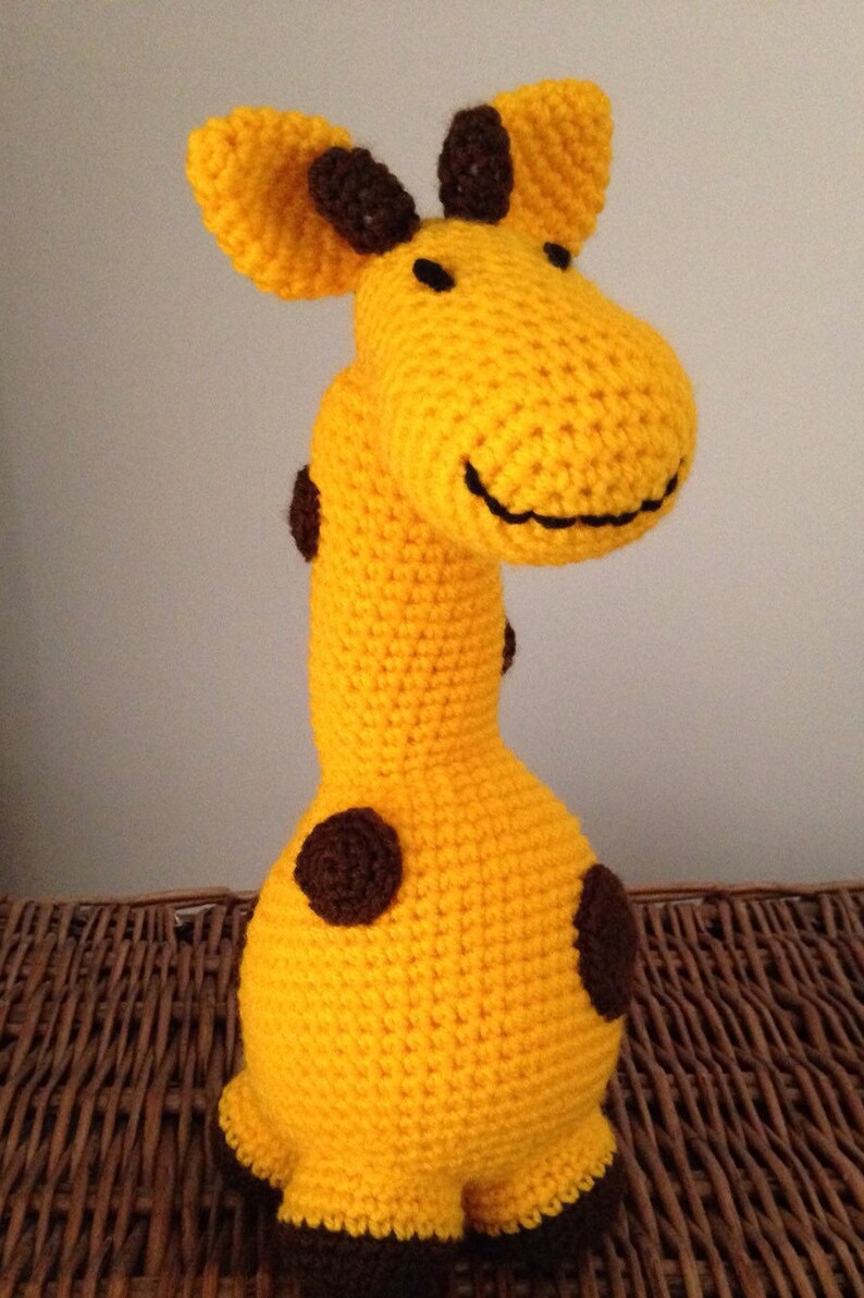 Handmade spotty crochet giraffe image 4