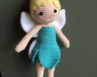 Fairy doll, crochet doll