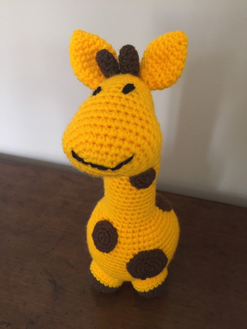 Handmade spotty crochet giraffe image 10