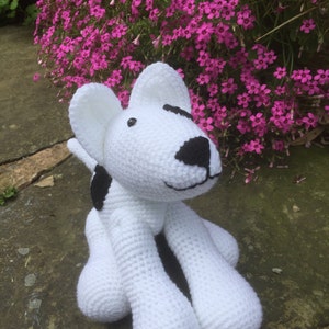 Handmade crochet dog image 6