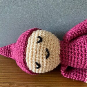 Sleeping doll, crochet baby doll image 3