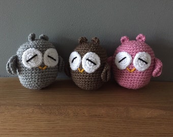 Handmade Owl, crochet owl