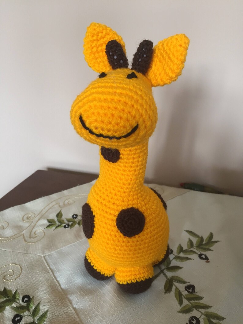 Handmade spotty crochet giraffe image 8