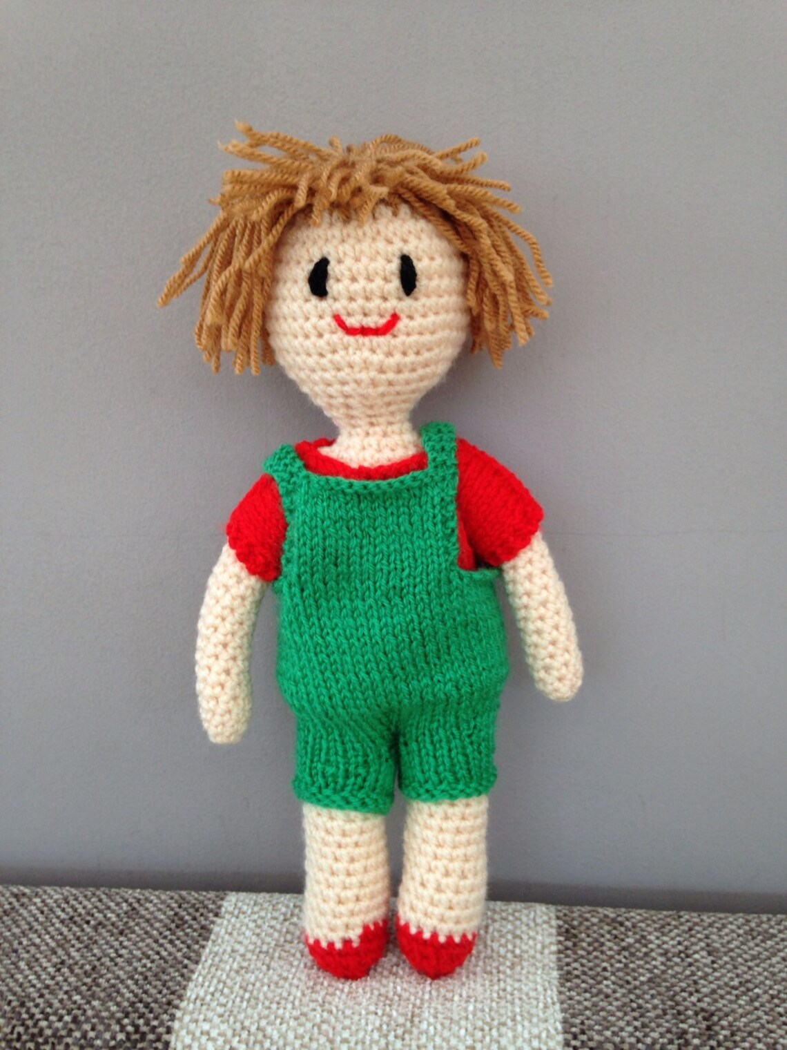 Handmade Boy Rag Doll - Etsy UK