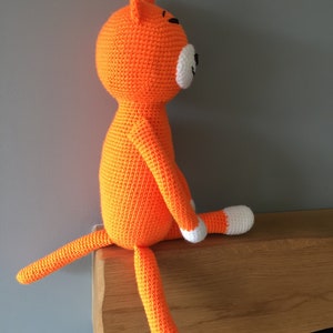 Crochet cat doll, amigurumi cat image 6