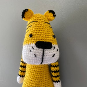 Tiger toy, crochet tiger image 3