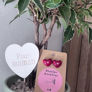 heart earrings