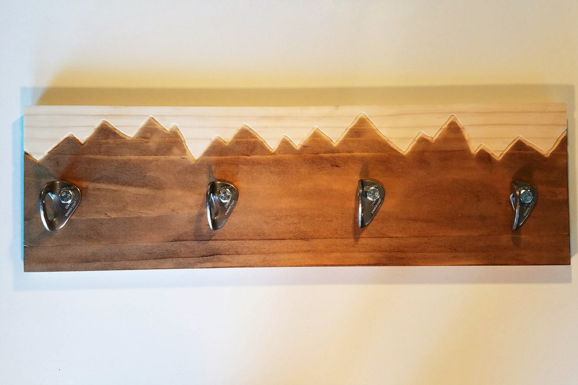Rock Climbing Gear Storage Board Hanger Mountain Board Coat Etsy