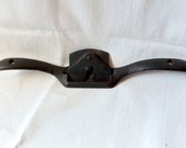 Vintage Stanley No 51 Spokeshave 1934 Model, small plane with a handle on each side of its blade, used for shaping curved surfaces
