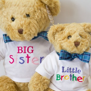 big sister little sister teddies