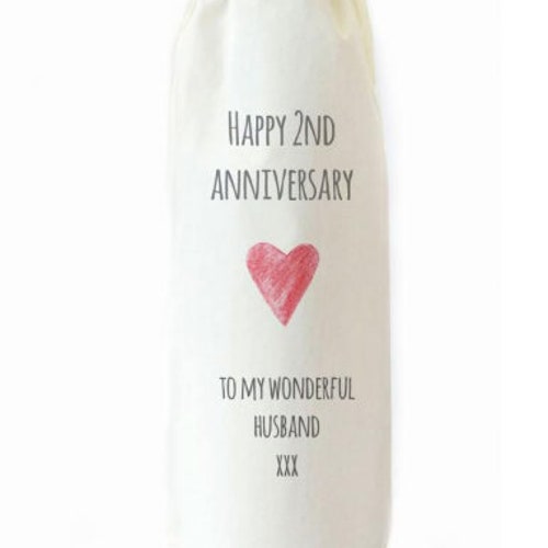 Cotton Anniversary Gift for Him or Her. Cotton 2nd Anniversary Etsy