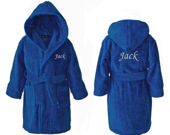 kids towel dressing gown