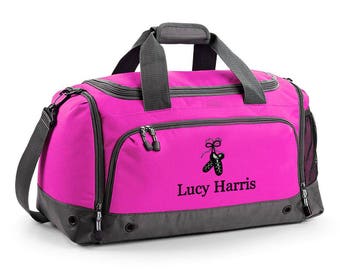 Personalised Children's Irish Dancing HOLDALL Bag with Embroidered Name