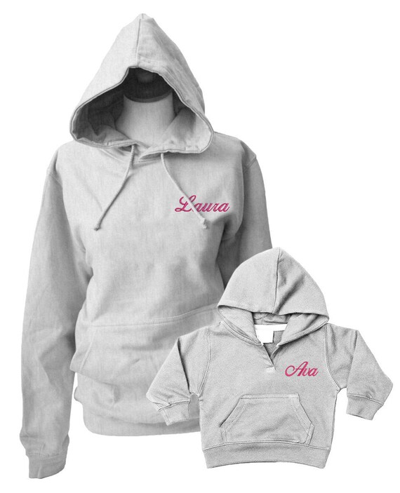 personalised baby hoodies