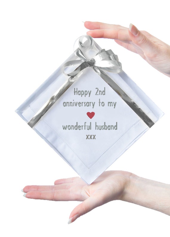 what to get husband for second anniversary