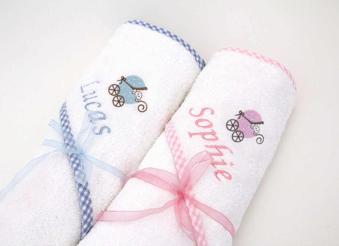 Personalized Baby Towel New Baby Gift Baby Towel in Baby Etsy