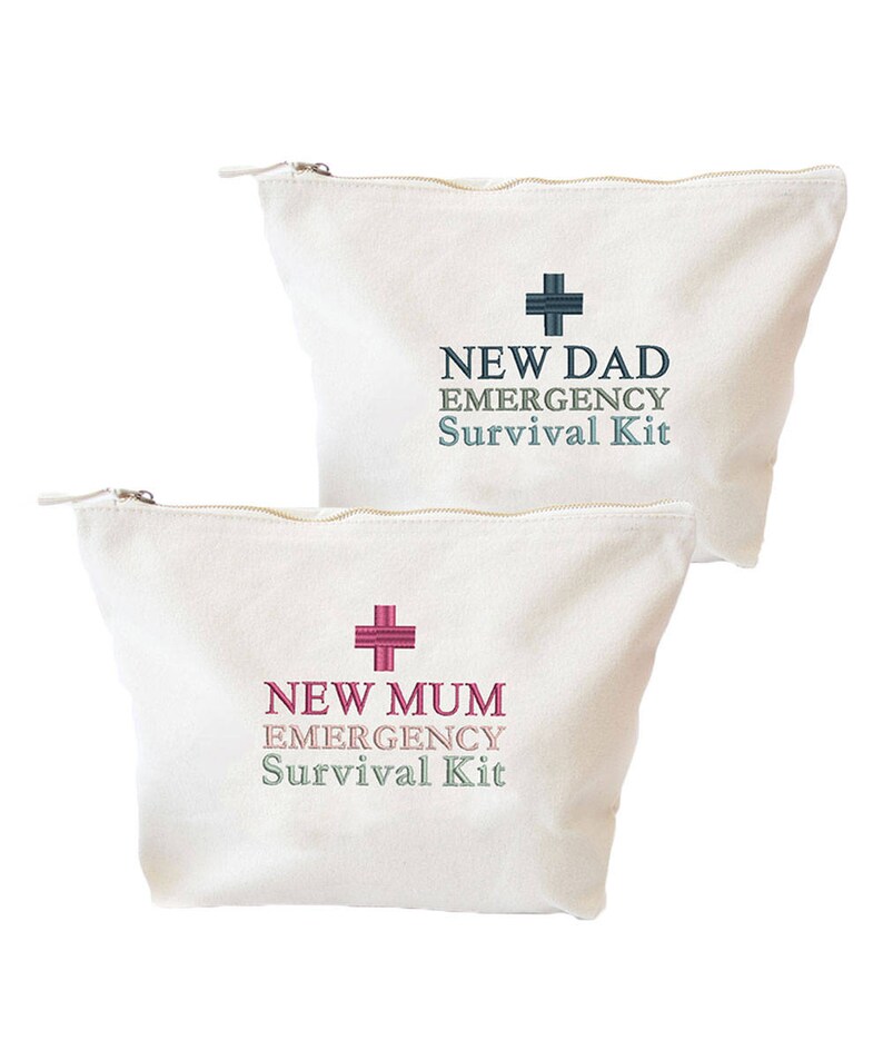 New Parents Survival Kit Bag New Dad Bag New Mum Bag Ready Etsy