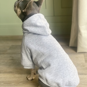 Personalisierter Hund Hoodie, Hund Sweatshirt, Hunde-Liebhaber-Geschenk, Haustier Geschenk, Hundepullover, Baumwolle Hunde Kapuzenpullover, Hundekleidung, Hundepullover, Hunde Loungewear Bild 7