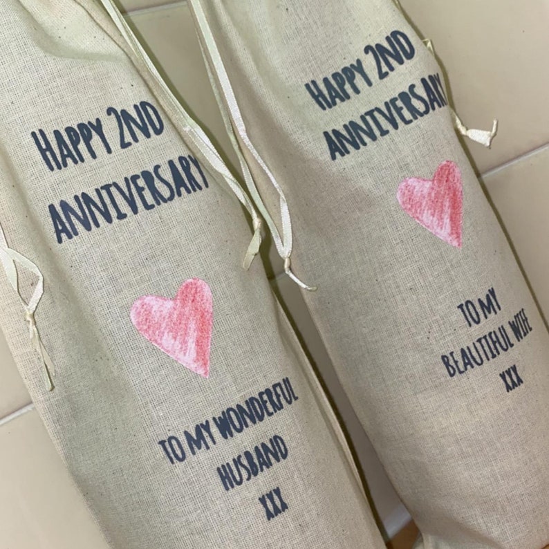 Cotton Anniversary Gift for Him or Her. Cotton 2nd ...