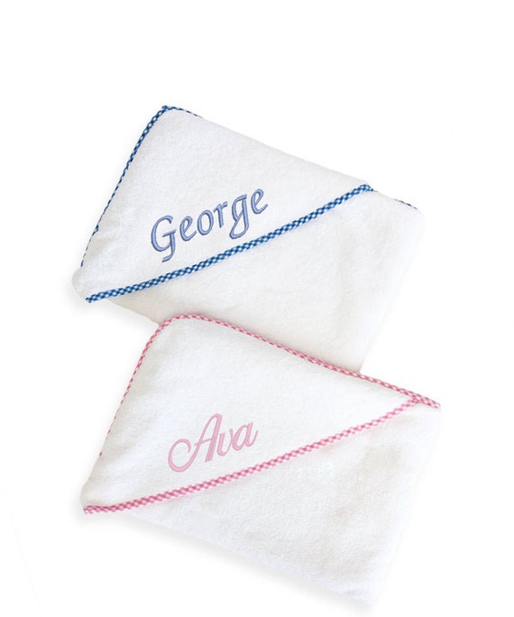 Personalized Baby Towel New Baby Gift Baby Towel in Baby Etsy