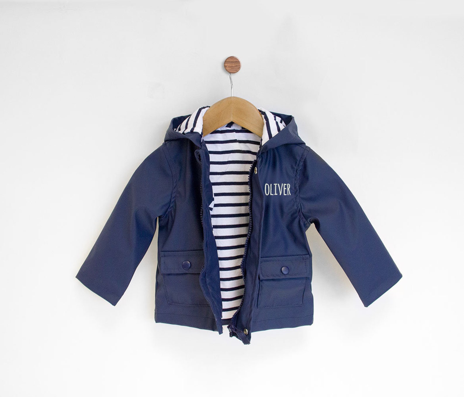 Personalised Personalised Baby Raincoat Baby Rain Jacket Baby Etsy