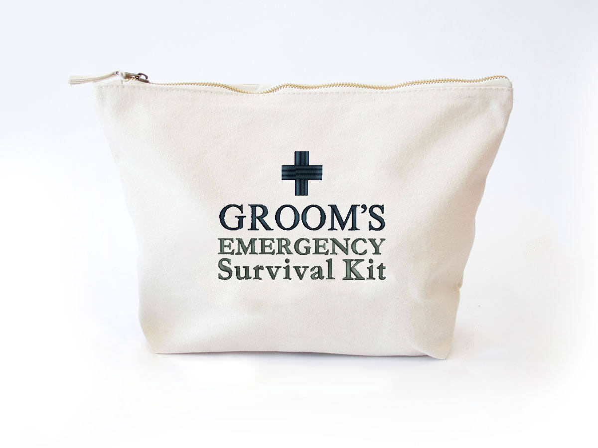 Bride Emergency or Survival Kit: Essentials, Survival Kit, Hospitality,  Amenities Wedding and Shower. The Ultimate Kit with Drawstring Bag