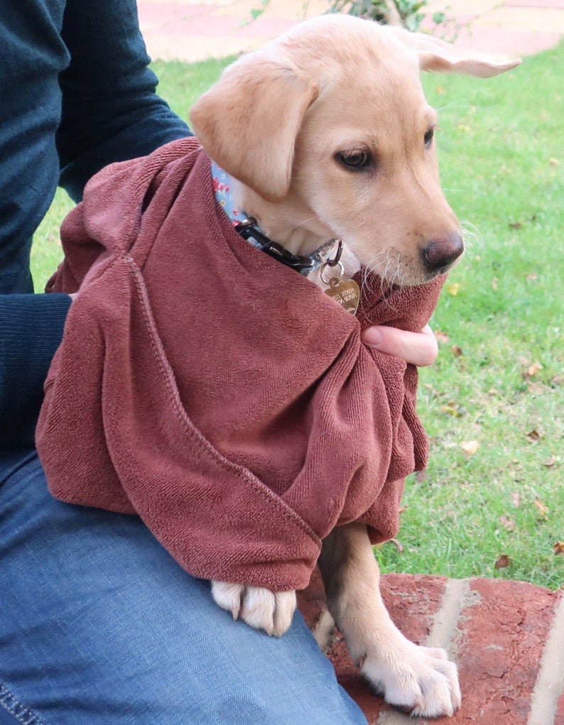 Personalised Microfibre Pet Glove Towel Dog Towel Dog Gift Etsy