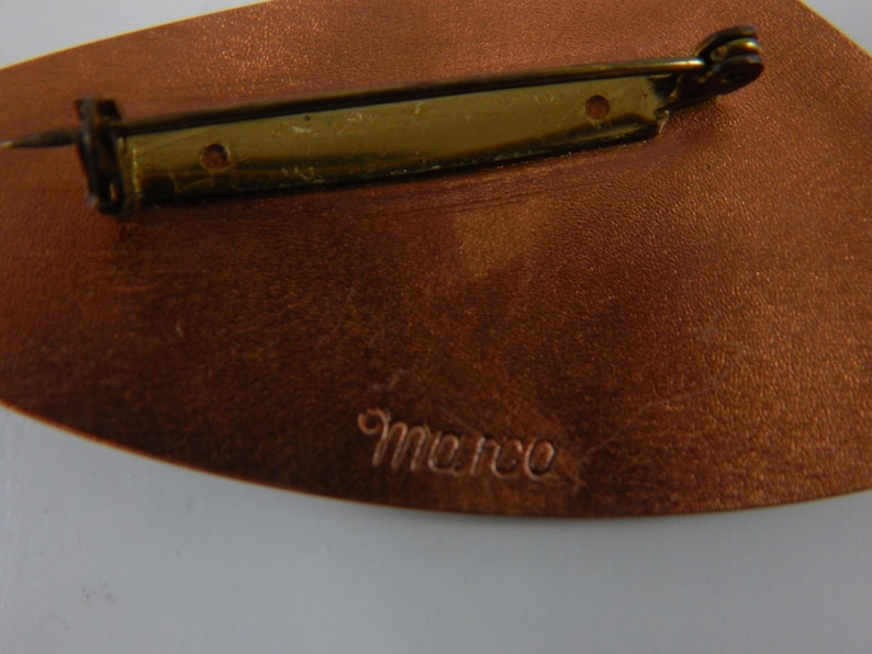Marca Enamel on Copper Jewelry Set