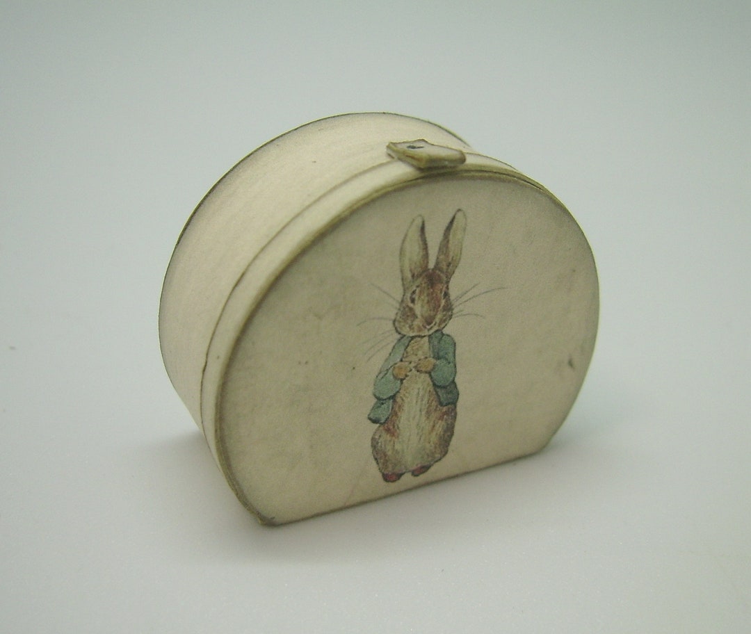 610 Kit Dollhouse Miniature Beatrix Potter Peter Rabbit Suitcase 1:12 ...