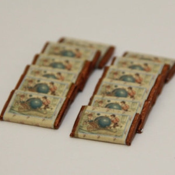 Kit Dollhouse Miniature Easter Miniature Chocolate Bars 1:12