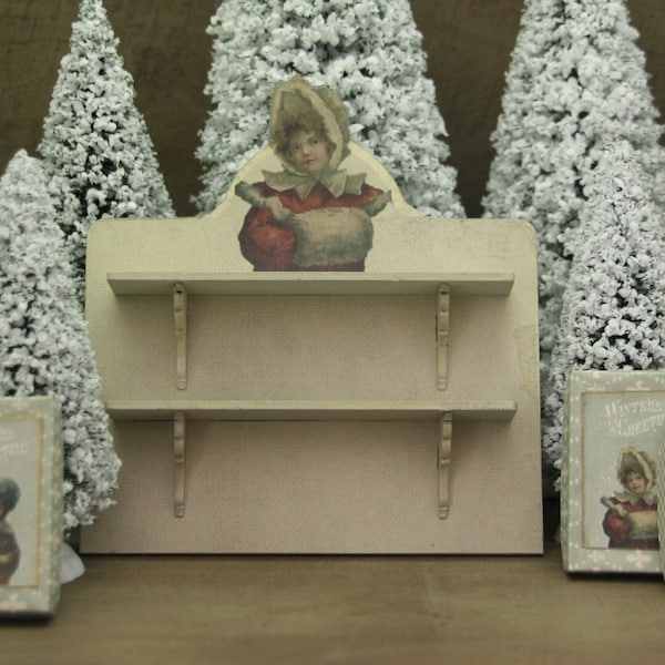 1020 Kit Dollhouse Miniature Wonderland Wall Shelves1:12